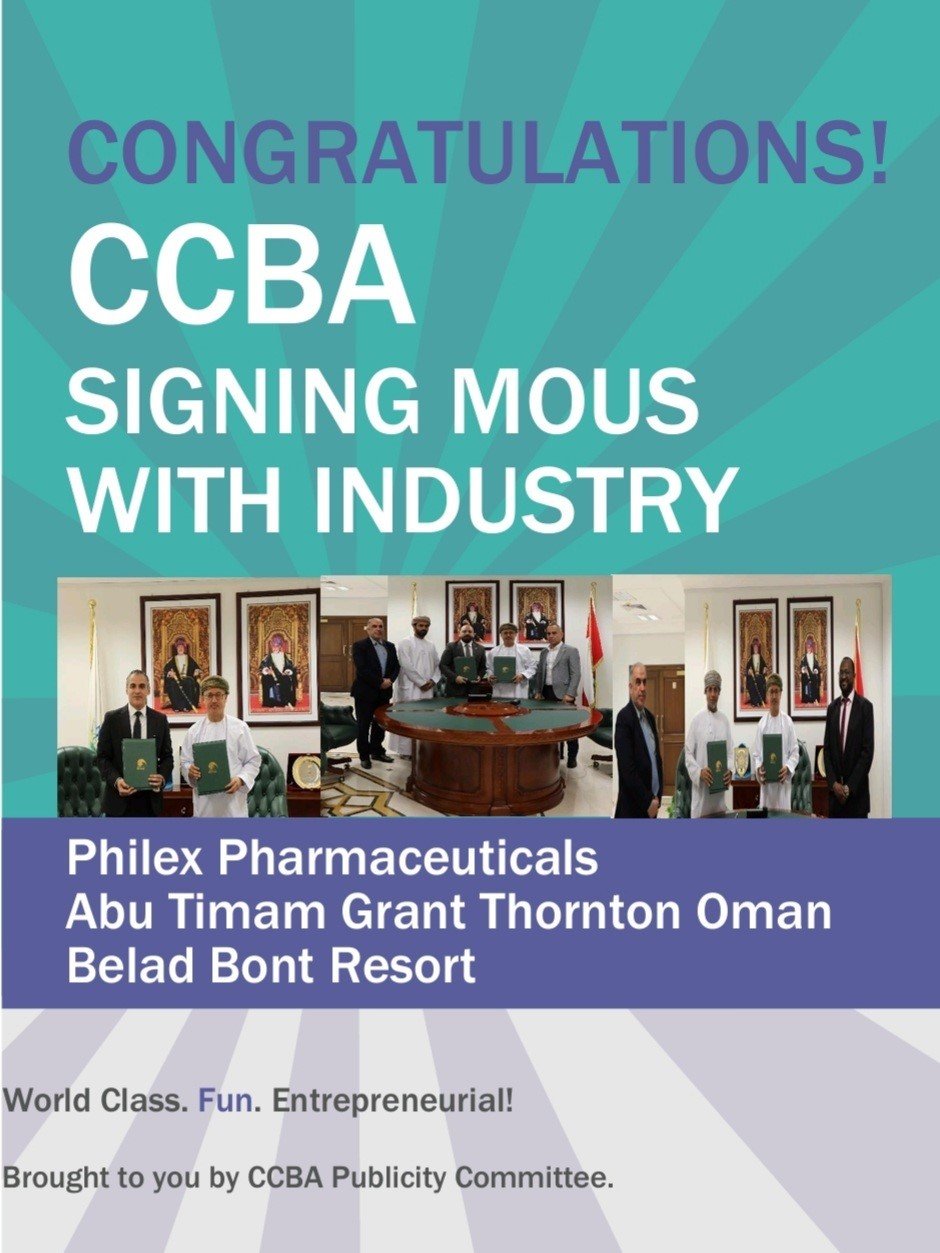 CCBA Signs Three MOUs with Industry